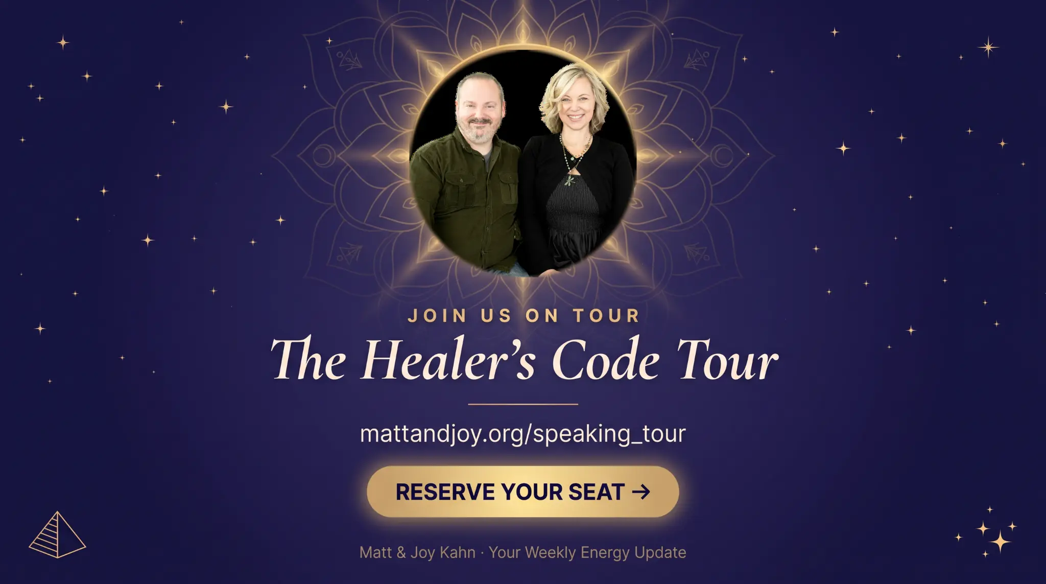 The Healer's Code Tour — Joy and Matt Kahn